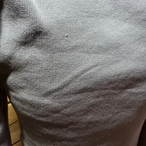 Happily Grey Ribbed long sleeve scoop neck beige/tan crop top size xl Tan