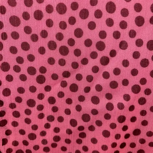 Bailey44 NWT $238 Bailey 44 Juniper Pink Ruffle Polka Surplice Neck Dot-Print Dress 4