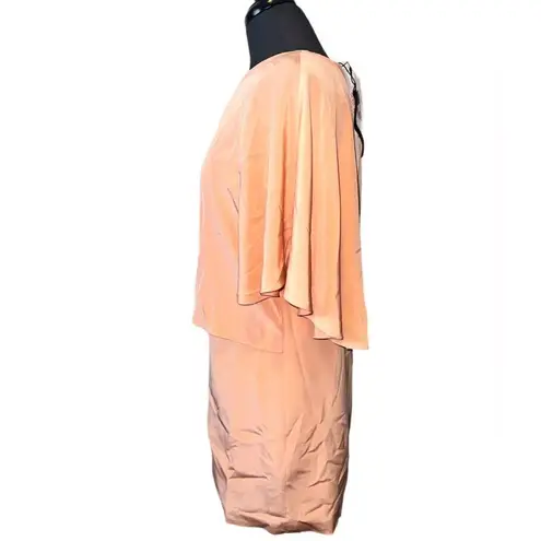 Tibi NWT Heavy Silk Cape Dress