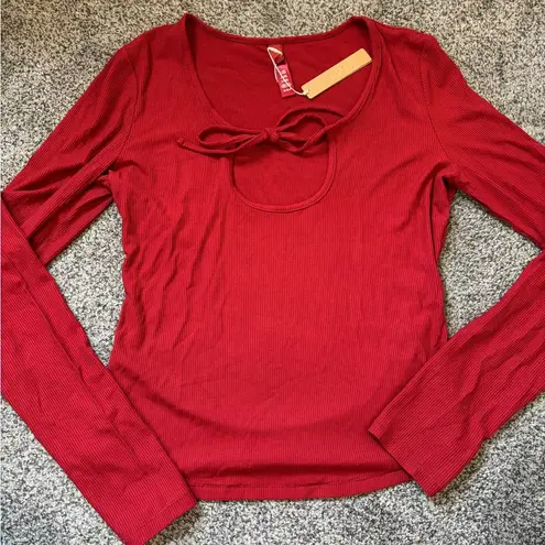 SKIMS  Soft Lounge Tie Front Top thumbnail 1