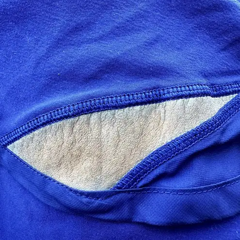 Brooks  Running Short Pull On Stretch Drawstring Pockets Athletic Blue Medium - Image 3