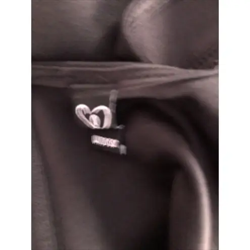 Windsor  Women Dress Square Neck Trapy Sleeveless High Thigh Slit Back Zip Black