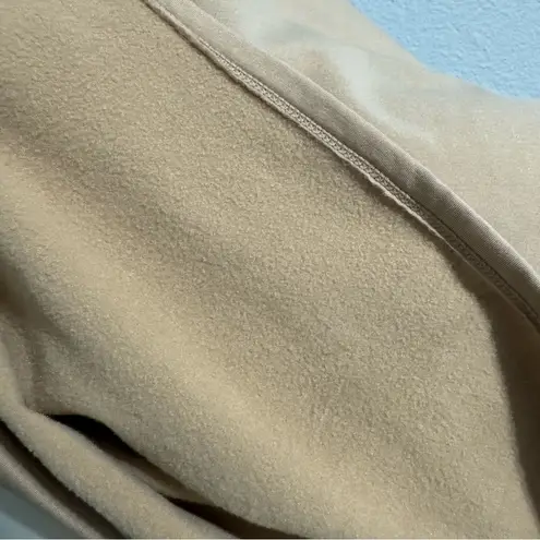 Unique Lingerie Tan Long Sleeves Round Neck Thermo Winter Shirt Size S