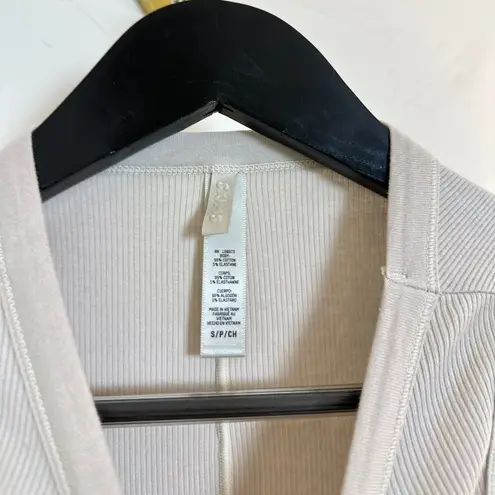 SKIMS Stretch Cotton Rib Tank Dress in Stone Size Small