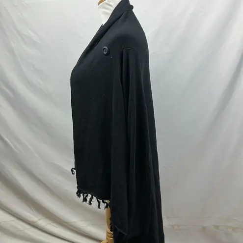Matilda Jane poncho cardigan fringe size large