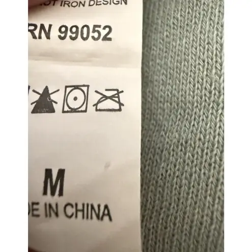 Red Bike Brand Rooster Y Fleece Pullover Sage Green Women’s Size M Size M