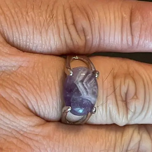 Amethyst Purple ring size 8.5