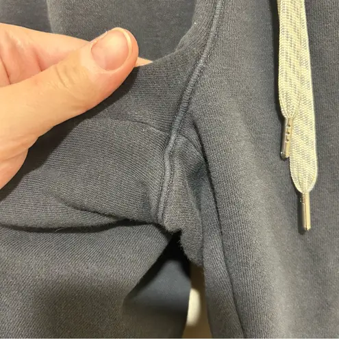 Vuori Sedona Wide Leg Split Sweatpants in Gray Blue - Size XXS