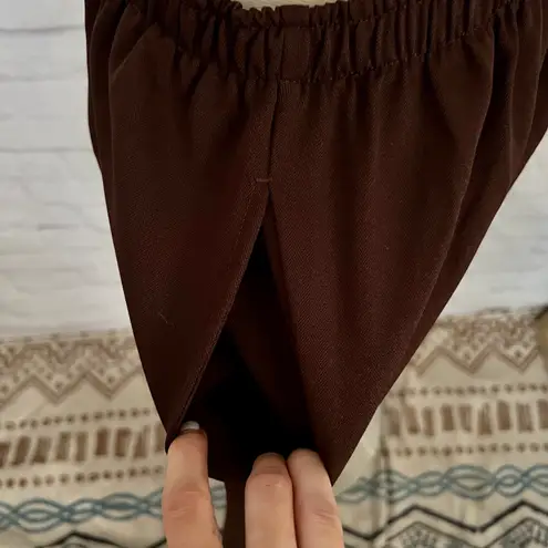 draper's & damon's Chocolate Brown Tailored Pants