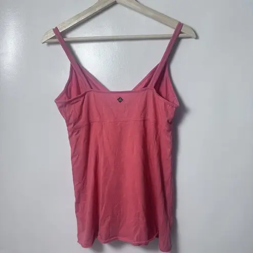 prAna Top Womens Small Coral Beaded Organic Sustainable Quality Lightweight