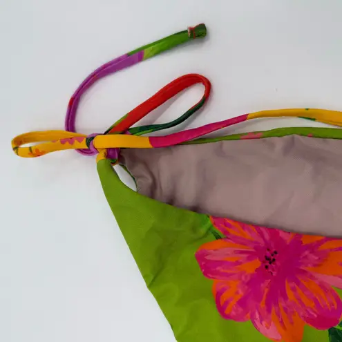 Farm Rio Bikini Bottoms Sample Size Extra Large Romantic Garden Floral Tropical