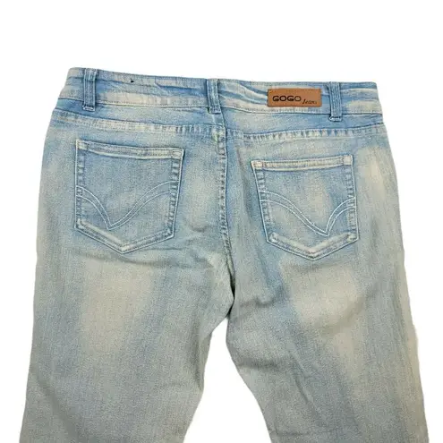 Gogo Jeans Gogo Jean Blue Skinny Jeans Junior Size 11 (32x30) EUC