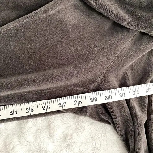 Fear of god Essentials Iron Black Gray Pull-on Velour Lounge Joggers Pants M