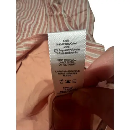 Bishop and Young Camisole Dress Sz M Red/ Taupe NWT