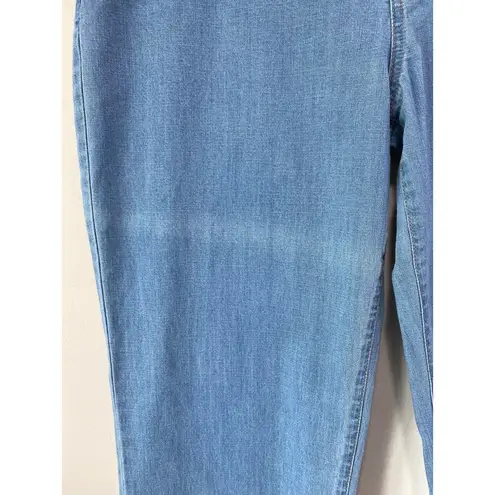 LOGO By Lori Goldstein LOGO Lori Goldstein Boyfriend Lightweight Denim Jeans Size 14 Light Wash Casual