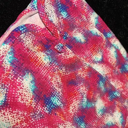 Attyre Skort Women’s Size 10 Purple Pink Blue Colorful Skort Stretch Multi color