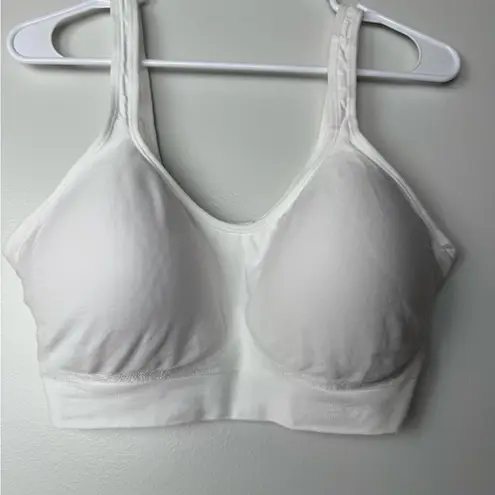UNDEROUTFIT White Seamless Racerback Sports Bra Size undefined