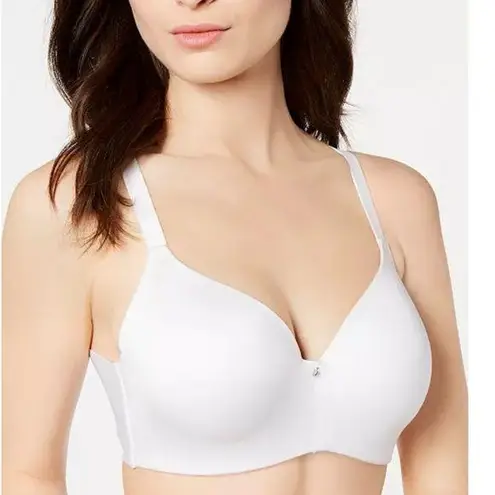 NWT Bali One Smooth U Ever Smooth Underwire Bra White Size 44D