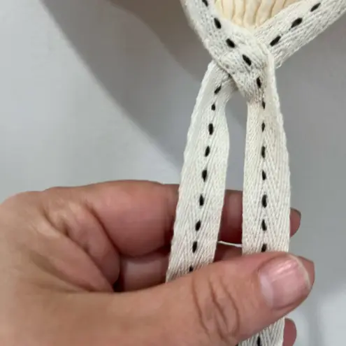 Agua Bendita Amari Kaan Ruched Crop Top Cutout Wrap Style Women’s XS