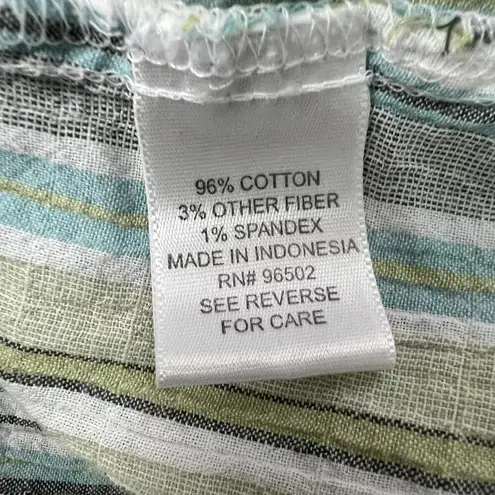 Krazy Kat Vintage Top Womens Large Y2K Cotton Boho Grunge Metallic Fairy Boho