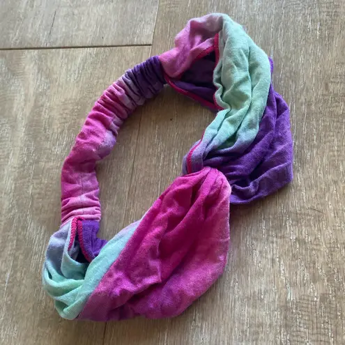 Urban Outfitters tie dye wide stretchy headband