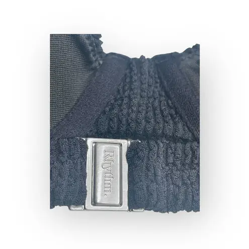 Free People new Rhythm x  ᯾ Wave Break Bikini Set ᯾ Underwire Cheeky ᯾ Black XL