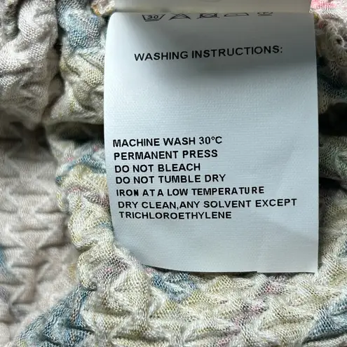 Farm Rio for Anthropologie Peacock Maxi Skirt Floral Bohemian Size Large