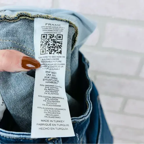 frame denim  Le One Flare Jeans in Hanbury Wash Size 1