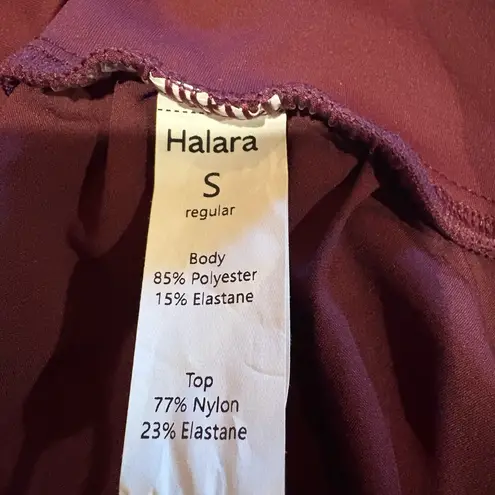 Halara Breezeful High Waisted Crossover Side Pocket Split Quick Dry Pants NWT S