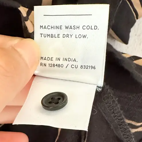 Pact Sunset Gauze Organic Cotton Popover Top Size Medium