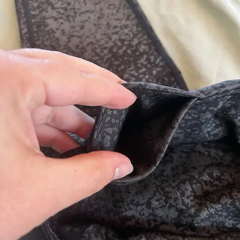 Mono B Black Foil Camo Leggings Size Small Brand New With Tags