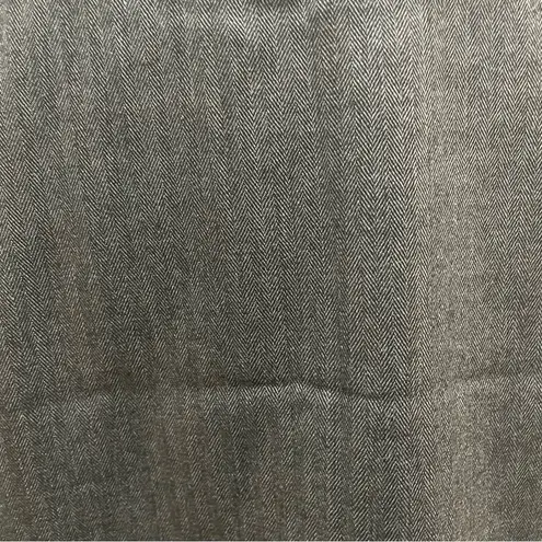 Armani Collezioni Giorgio grey wool-blend midi pencil skirt / 6/ EUC