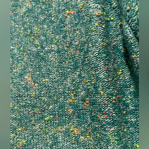 Kensie Sweater Women's XL Blue Open Knit Long Sleeve Pullover Color Speckle