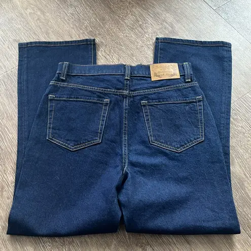 Johnny Was Marseille Baby Boot Cut Dark Blue Cropped Flare Jeans size 27 NWT