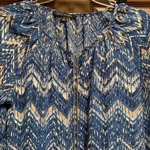 Zac and Rachel ✨NWOT✨ blue blouse