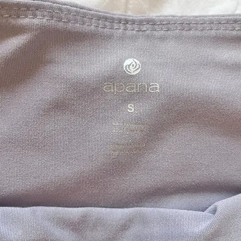 Apana Lavender Strappy Leggings