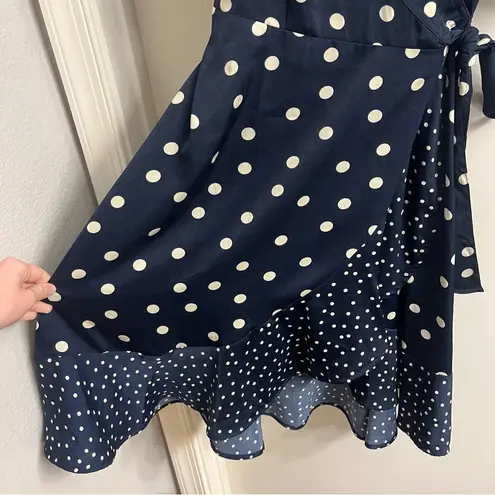 Summersalt The Silky Luxe Puff Sleeve Beach to Brunch Wrap Dress Size 8