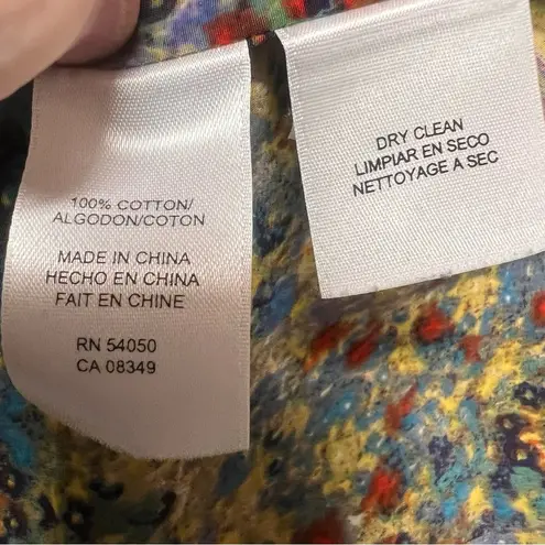 Rachel Roy RACHEL Denim Peplum Style Two Button Blazer size small