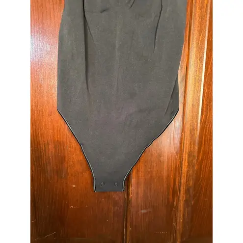 SKIMS XL Mock Neck Black Bodysuit