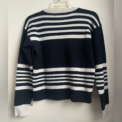 frame denim Frame‎ Cashmere Stripped Sweater Excellent Condition Missing Size Tag Est. Small