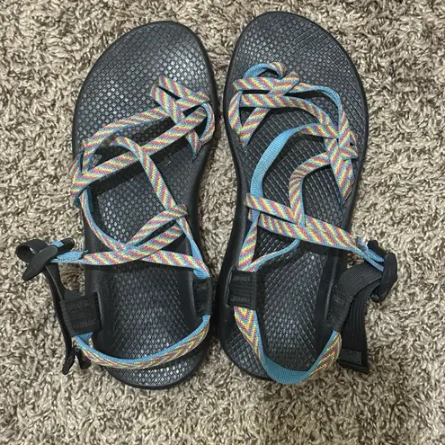 Chacos Chaco ZX/2 Classic‎ Fiesta Sandals Double Straps Womens Size 8