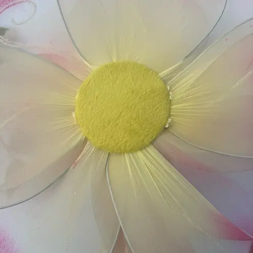 Handmade pink floral hat. This hat was made for the stage in the theater.