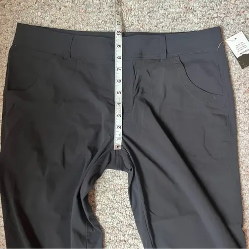 Lucy flex walkabout collection stretch black pants women large short work casual