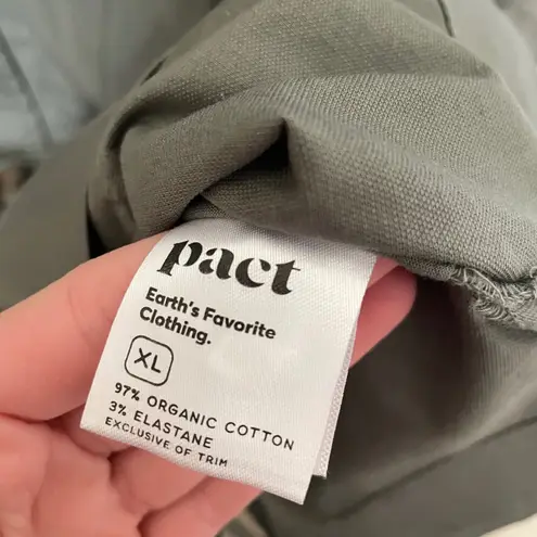 Pact Daily Twill Jacket in Olive Green Size XL