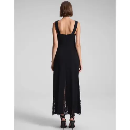 ALC Frank New! A.L.C. Emmie Black Midi Dress Lace sz 8 $795