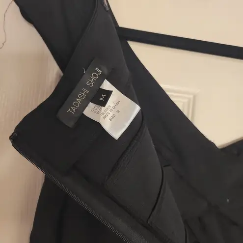 Tadashi Shoji Black Off Shoulder Dress size M