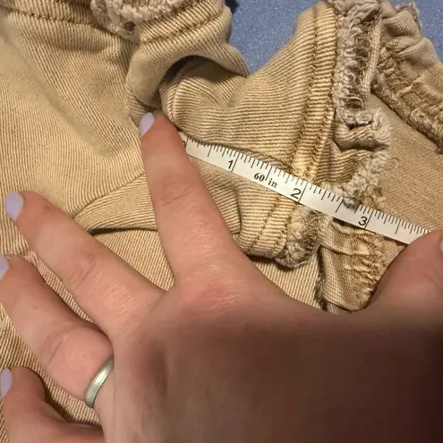 Dear John Cream High Waist Shorts