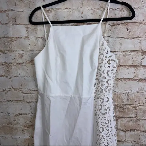 Rebecca Taylor Agnes Embroidery Dress in Milk Size 8 NWT
