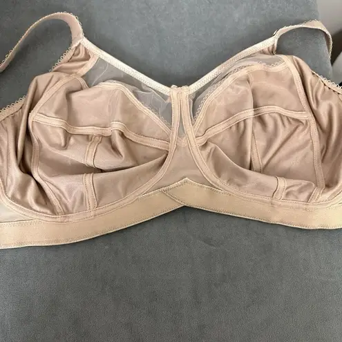 Goddess Wireless Keira Bra Size 36G Style 6093 Fawn Beige Tan No Wire GD6093FAN