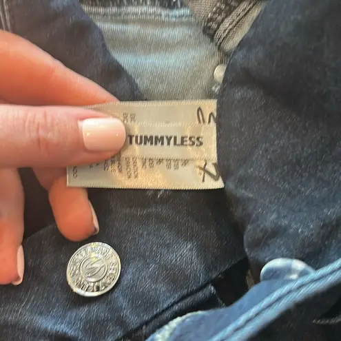 Seven7 10 Tummyless Darkwash Non-Distressed Skinny Jean